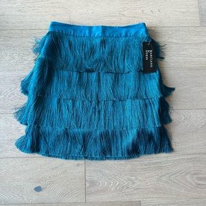 Marciano Dancing Forever Fringe mini Skirt